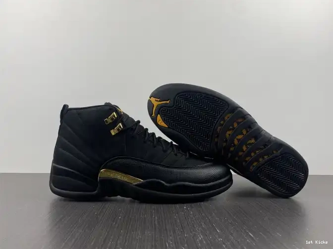 1st Kicks Black Air 12 Jordan Taxi CT8013-071 0516